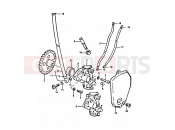 SUZUKI GT250 N (1992) 8 - OIL PUMP