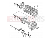 SUZUKI GT250 N (1992) 9 - CLUTCH