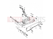 SUZUKI GT250 N (1992) 76 - REAR SWINGING ARM