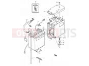 SUZUKI LS650 M (1991) Savage (E03,E28,E33) 19 - BATTERY