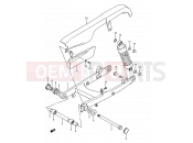 SUZUKI LS650 N (1992) Savage (E03,E28,E33) 45 - REAR SWINGING ARM