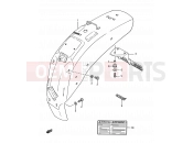 SUZUKI LS650 N (1992) Savage (E03,E28,E33) 46 - REAR FENDER