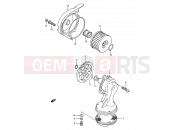 SUZUKI LS650 P (1993) Savage (E03,E28,E33) 13 - OIL PUMP