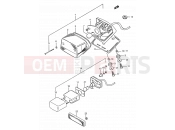 SUZUKI LS650 P (1993) Savage (E03,E28,E33) 24 - REAR COMBINATION LAMP