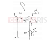 SUZUKI LS650 P (1993) Savage (E03,E28,E33) 39 - HANDLEBAR - CONTROL CABLE (LS650PG/PJ/PK/PL,MODEL M/N/P)