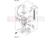 SUZUKI LS650 L5 (2015) Savage (E03,E28,E33) 130C - CARBURETOR (LS650L5 E33)