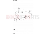 SUZUKI LS650 L5 (2015) Savage (E03,E28,E33) 420B - FUEL TANK (LS650L5 E28)