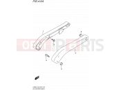 SUZUKI LS650 L5 (2015) Savage (E03,E28,E33) 410A - PILLION RIDER HANDLE