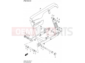 SUZUKI LS650 L5 (2015) Savage (E03,E28,E33) 541A - REAR SWINGINGARM