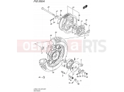 SUZUKI LS650 L5 (2015) Savage (E03,E28,E33) 550A - REAR WHEEL