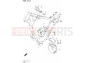 SUZUKI LS650 L5 (2015) Savage (E24) 401A - FRAME