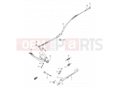 SUZUKI LS650P K2 (2002) Savage (E03,E28,E33) 28 - STAND - REAR BRAKE