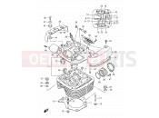 SUZUKI LS650P K3 (2003) Savage (E03,E28,E33) 1A - CYLINDER HEAD