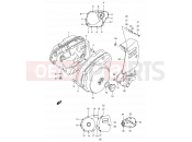 SUZUKI LS650P K3 (2003) Savage (E03,E28,E33) 4 - CRANKCASE COVER