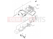SUZUKI LS650P K3 (2003) Savage (E03,E28,E33) 24 - REAR COMBINATION LAMP