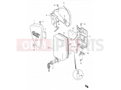 SUZUKI LS650P K3 (2003) Savage (E03,E28,E33) 33C - FRAME COVER (MODEL K2/K3)