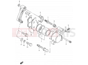 SUZUKI LS650P K3 (2003) Savage (E03,E28,E33) 44 - FRONT CALIPER