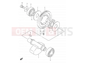 SUZUKI LS650P K4 (2004) Savage (E03,E28,E33) 6 - CRANK BALANCER