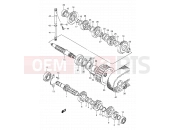 SUZUKI LS650P K4 (2004) Savage (E03,E28,E33) 15 - TRANSMISSION