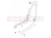 SUZUKI LS650P K4 (2004) Savage (E03,E28,E33) 40 - PILLION HANDLE
