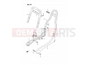 SUZUKI LS650P L (1990) Savage (E24) 32 - PILLION RIDER HANDLE