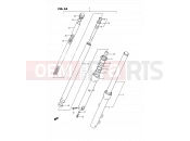 SUZUKI LS650P L (1990) Savage (E24) 34 - FRONT FORK