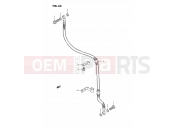 SUZUKI LS650P L (1990) Savage (E24) 43 - FRONT BRAKE HOSE