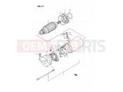 SUZUKI LS650P M (1991) Savage 17 - STARTING MOTOR