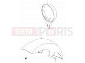 SUZUKI LS650P T (1996) Savage (E03,E28,E33) 34 - FRONT FENDER