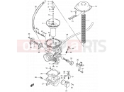 SUZUKI LS650P V (1997) Savage (E03,E28,E33) 10 - CARBURETOR