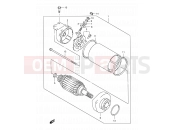 SUZUKI LS650P W (1998) Savage (E03,E28,E33) 17A - STARTING MOTOR (SEE NOTE)
