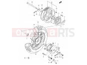 SUZUKI LS650P X (1999) Savage (E03,E28,E33) 47 - REAR WHEEL