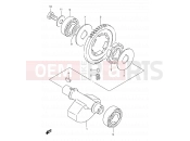 SUZUKI LS650P X (1999) Savage (E53) 6 - CRANK BALANCER