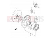 SUZUKI LS650P X (1999) Savage (E53) 7 - STARTER CLUTCH