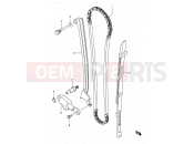 SUZUKI LS650P X (1999) Savage (E53) 9 - CAM CHAIN