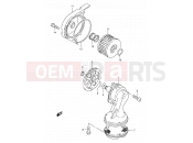 SUZUKI LS650P X (1999) Savage (E53) 13 - OIL PUMP