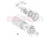 SUZUKI LS650P X (1999) Savage (E53) 14 - CLUTCH