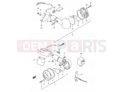 SUZUKI LS650P X (1999) Savage (E53) 23 - TURN SIGNAL LAMP