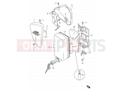 SUZUKI LS650P X (1999) Savage (E53) 32A - FRAME COVER (MODEL W/X)