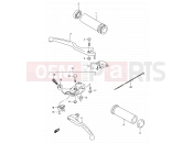 SUZUKI LS650P X (1999) Savage (E53) 35 - HANDLE LEVER