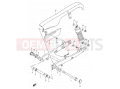 SUZUKI LS650P X (1999) Savage (E53) 45 - REAR SWINGING ARM