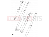 SUZUKI LS650P X (1999) Savage (E53) 40A - FRONT DAMPER (MODEL X/Y/K1 P37)