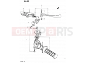 SUZUKI PE175 Z (1982) 30 - RH HANDLE GRIP