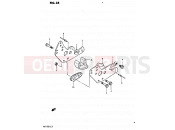 SUZUKI PE175 Z (1982) 35 - CHAIN GUIDE