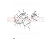SUZUKI PE250 T (1996) 3 - CRANKCASE COVER