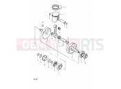 SUZUKI PE250 T (1996) 4 - CRANKSHAFT