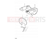 SUZUKI PE250 X (1999) 39 - FRAME COVER (PE250X)