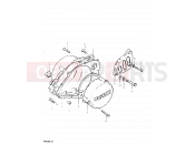 SUZUKI PE400 T (1996) 3 - CRANKCASE COVER