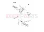 SUZUKI PV50 L (1990) 37 - HANDLE SWITCH (E15)
