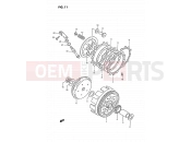 SUZUKI PV50 M (1991) 11 - CLUTCH
